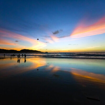 Evening in Patong, Thailand